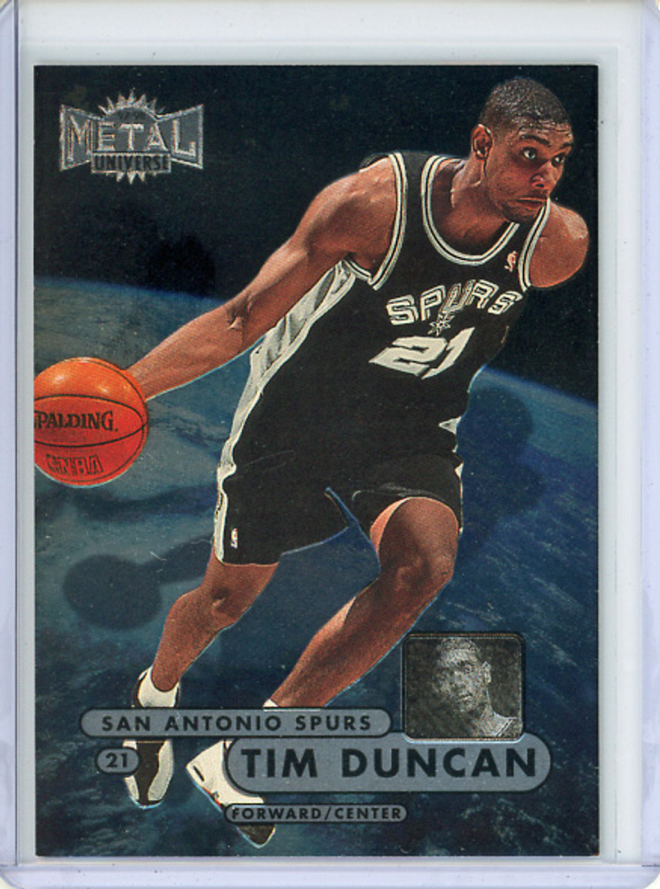 Tim Duncan 1997-98 Metal Universe Championship #72 (3)