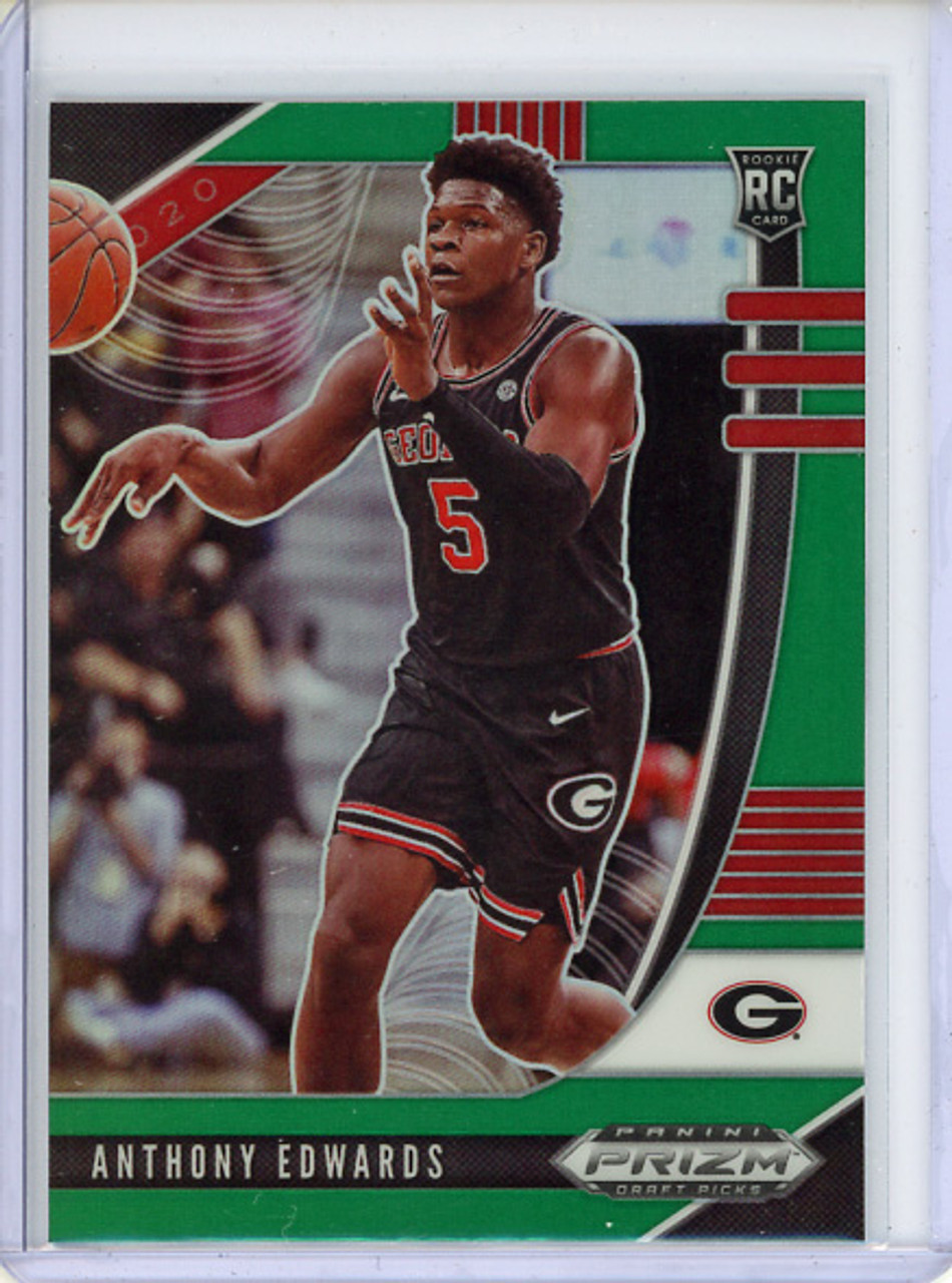 Anthony Edwards 2020-21 Prizm Draft Picks #41 Green