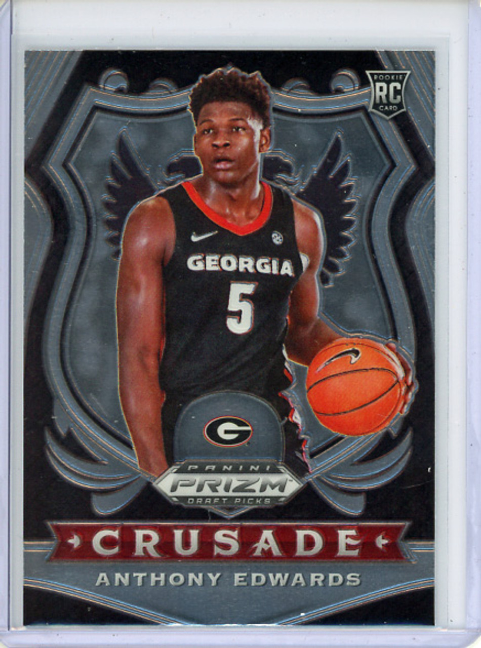 Anthony Edwards 2020-21 Prizm Draft Picks #81 Crusade