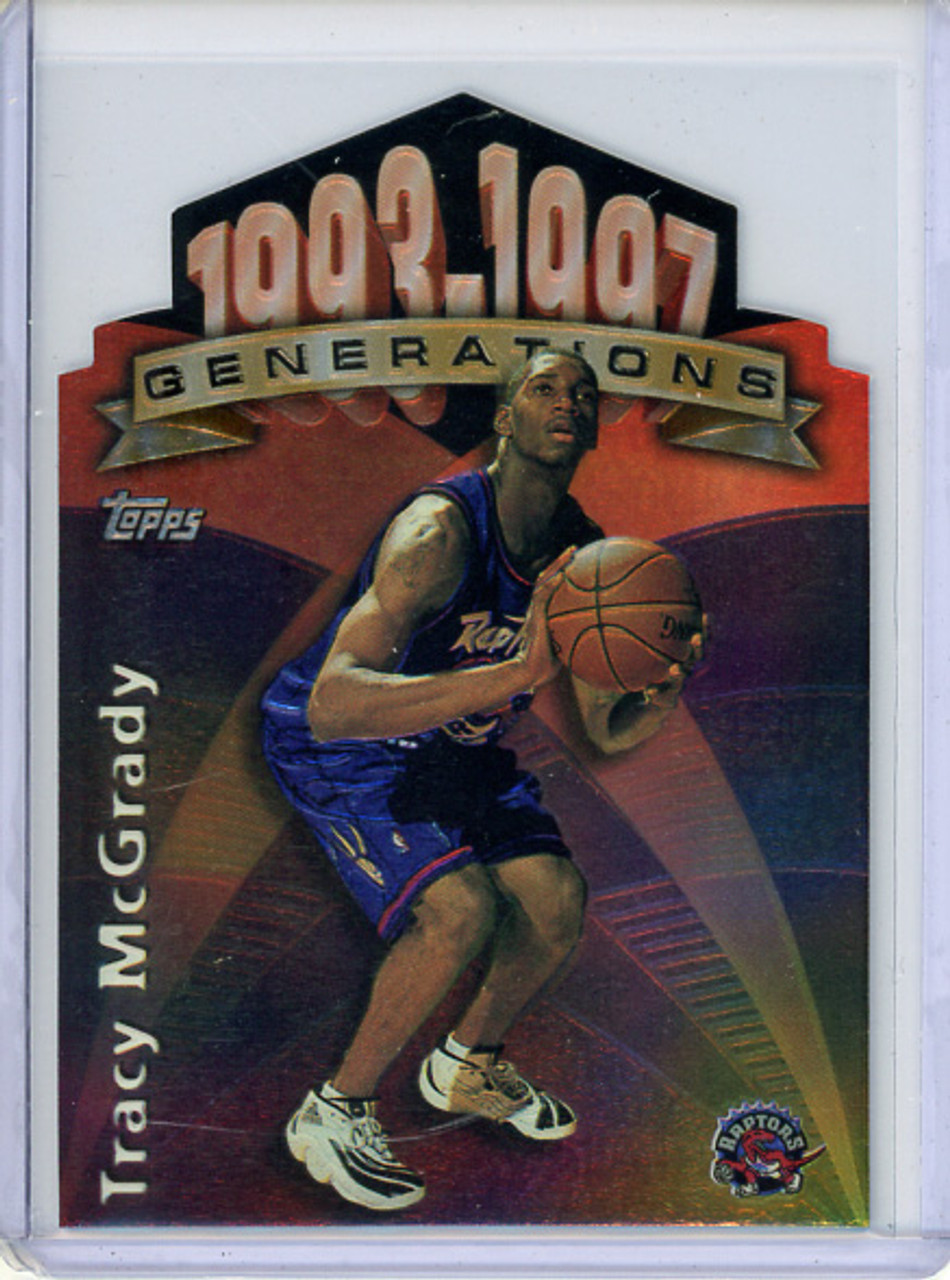 Tracy McGrady 1997-98 Topps, Generations #G30