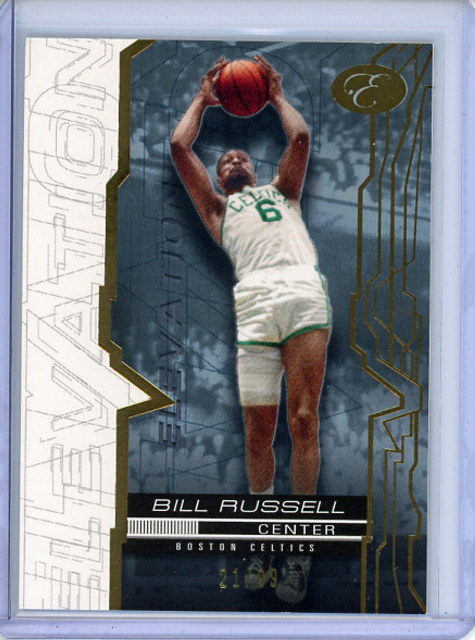 Bill Russell 2007-08 Bowman Elevation #46 Blue (#21/99)