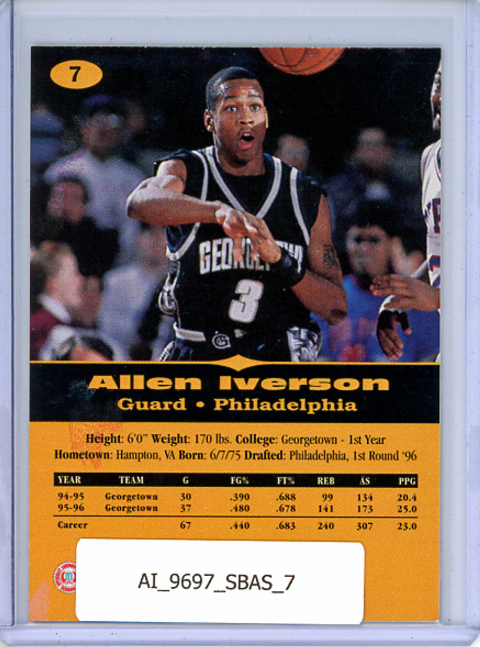 Allen Iverson 1996 Score Board All Sport PPF #7