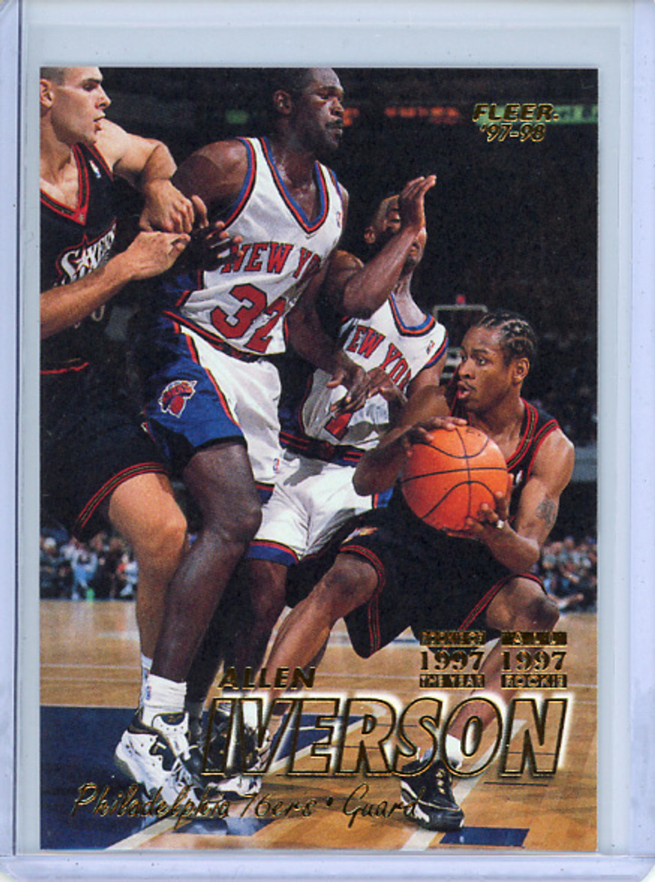 Allen Iverson 1997-98 Fleer #300