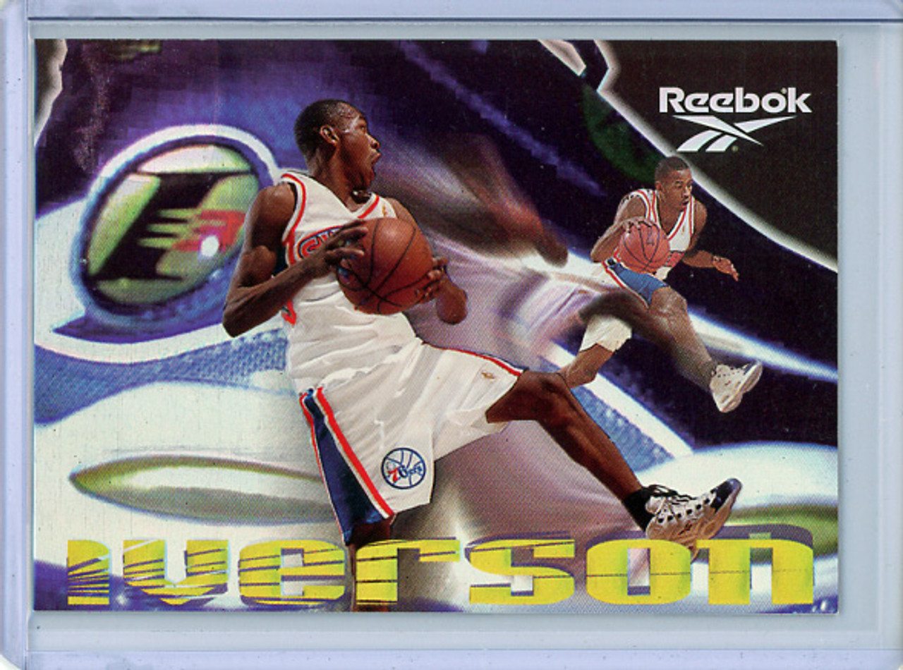 Allen Iverson 1997-98 Skybox Premium, Reebok Shoe Promo