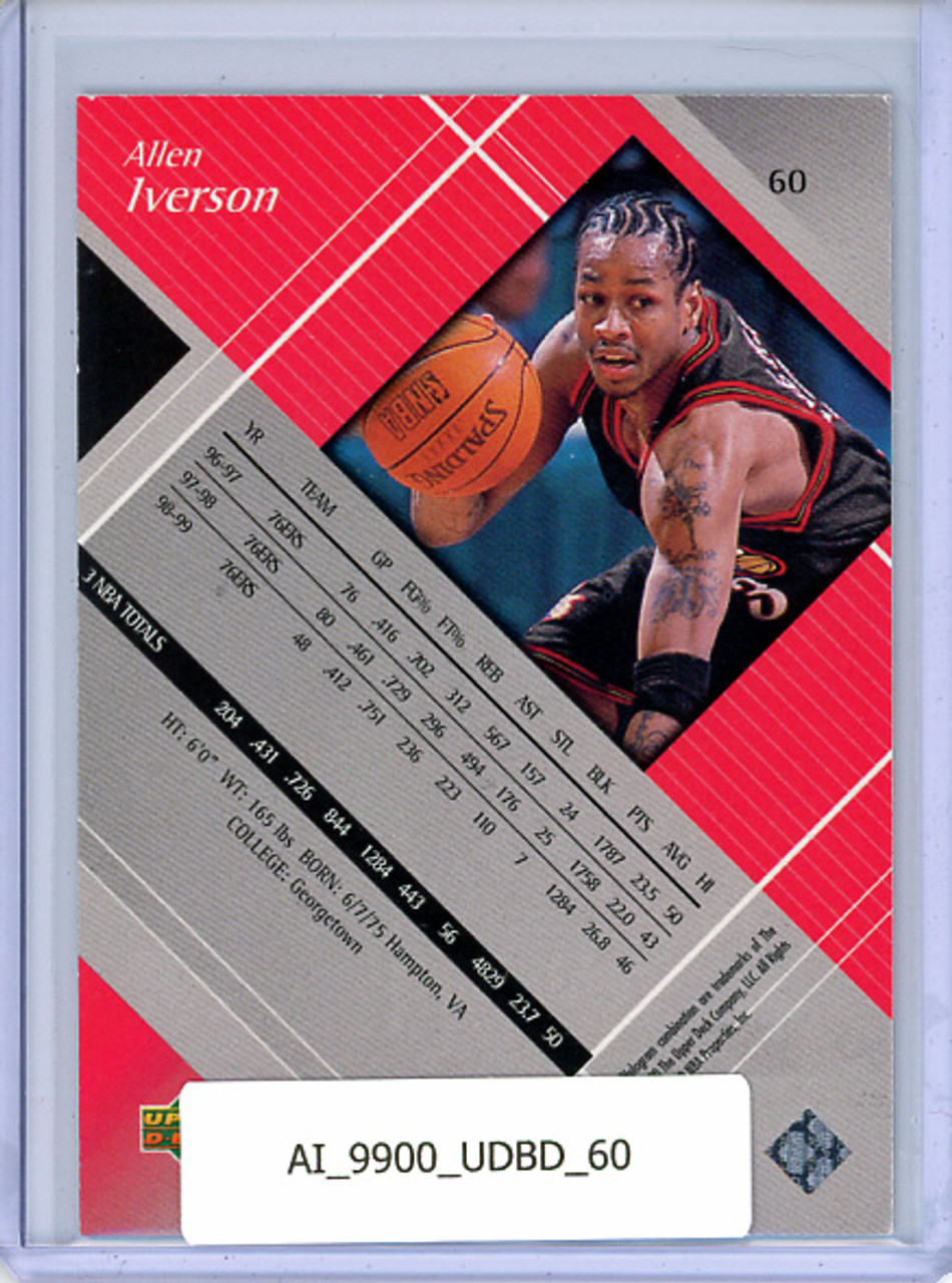 Allen Iverson 1999-00 Black Diamond #60