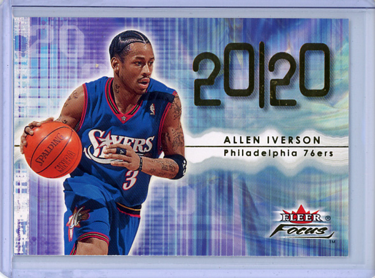 Allen Iverson 2000-01 Focus #218 20/20