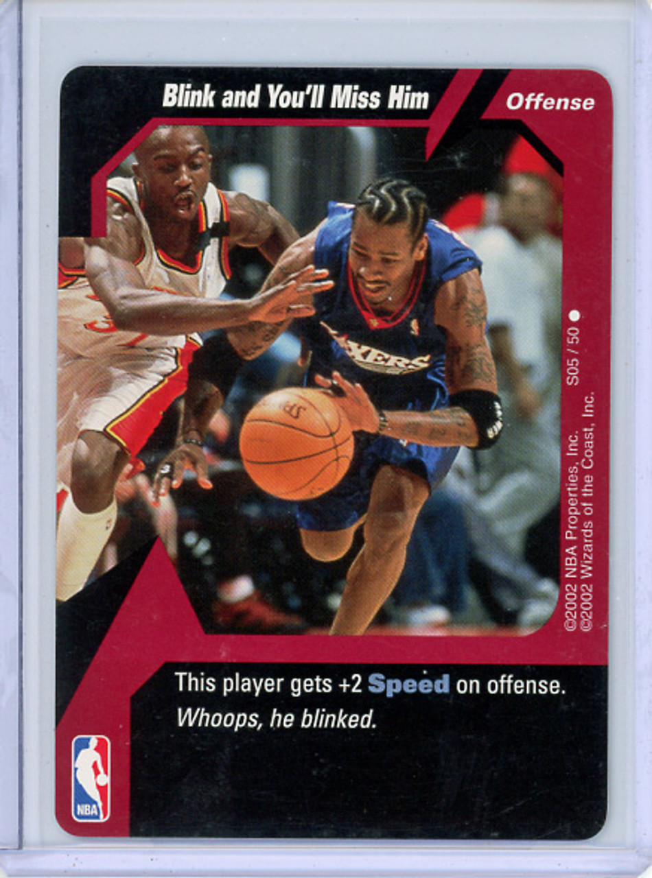 Allen Iverson 2002-03 NBA Showdown #5