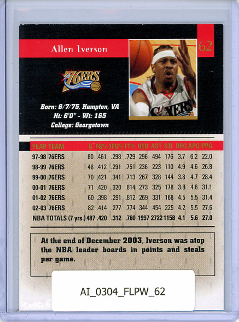 Allen Iverson 2003-04 Patchworks #62