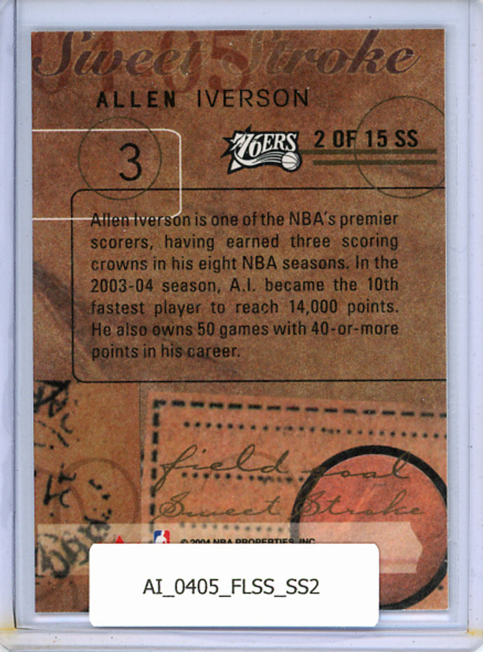 Allen Iverson 2004-05 Sweet Sigs, Sweet Stroke #SS2
