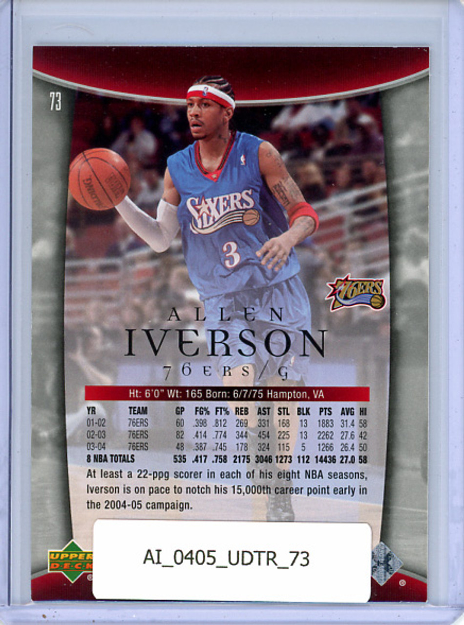 Allen Iverson 2004-05 Trilogy #73