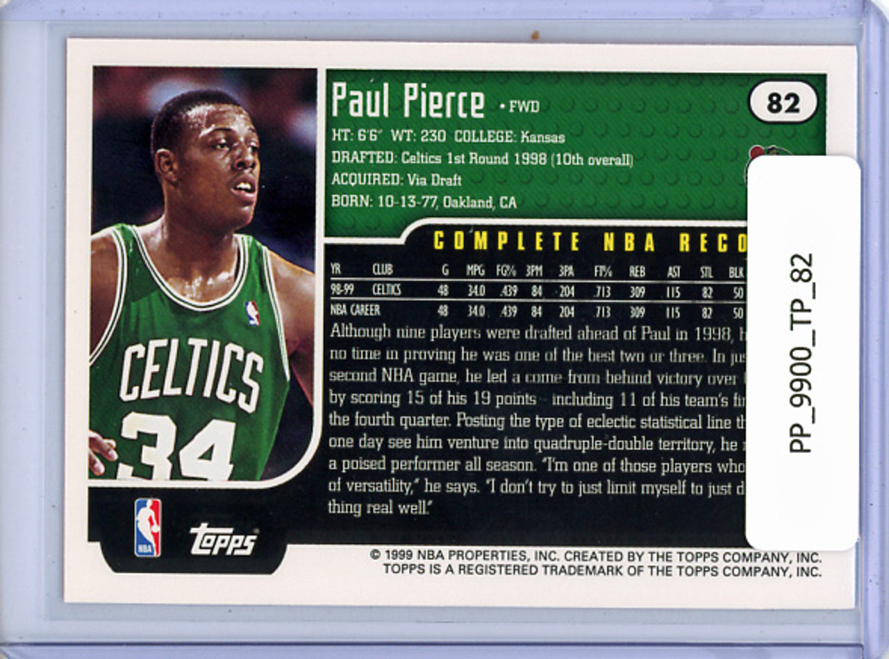 Paul Pierce 1999-00 Topps #82