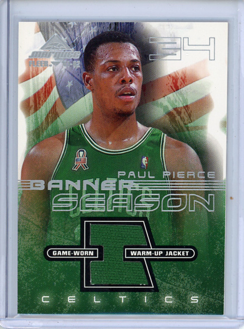 Paul Pierce 2001-02 Marquee, Banner Season Memorabilia #PP (1)