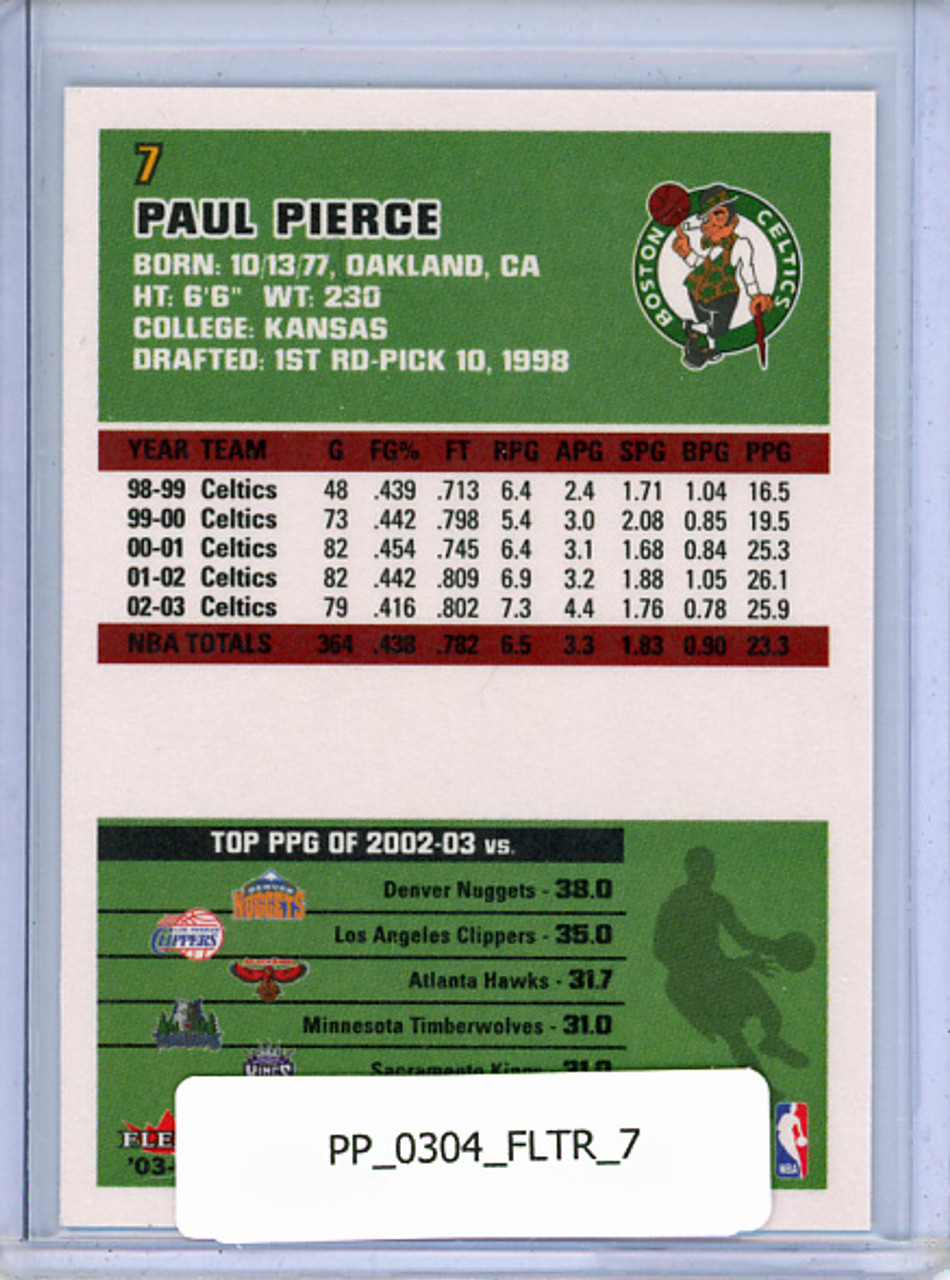 Paul Pierce 2003-04 Tradition #7