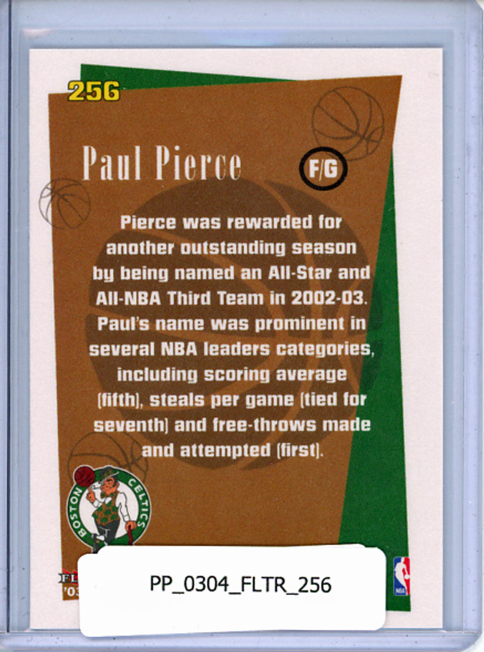 Paul Pierce 2003-04 Tradition #256 Banner Season