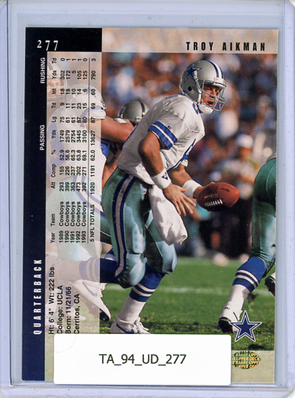 Troy Aikman 1994 Upper Deck #277