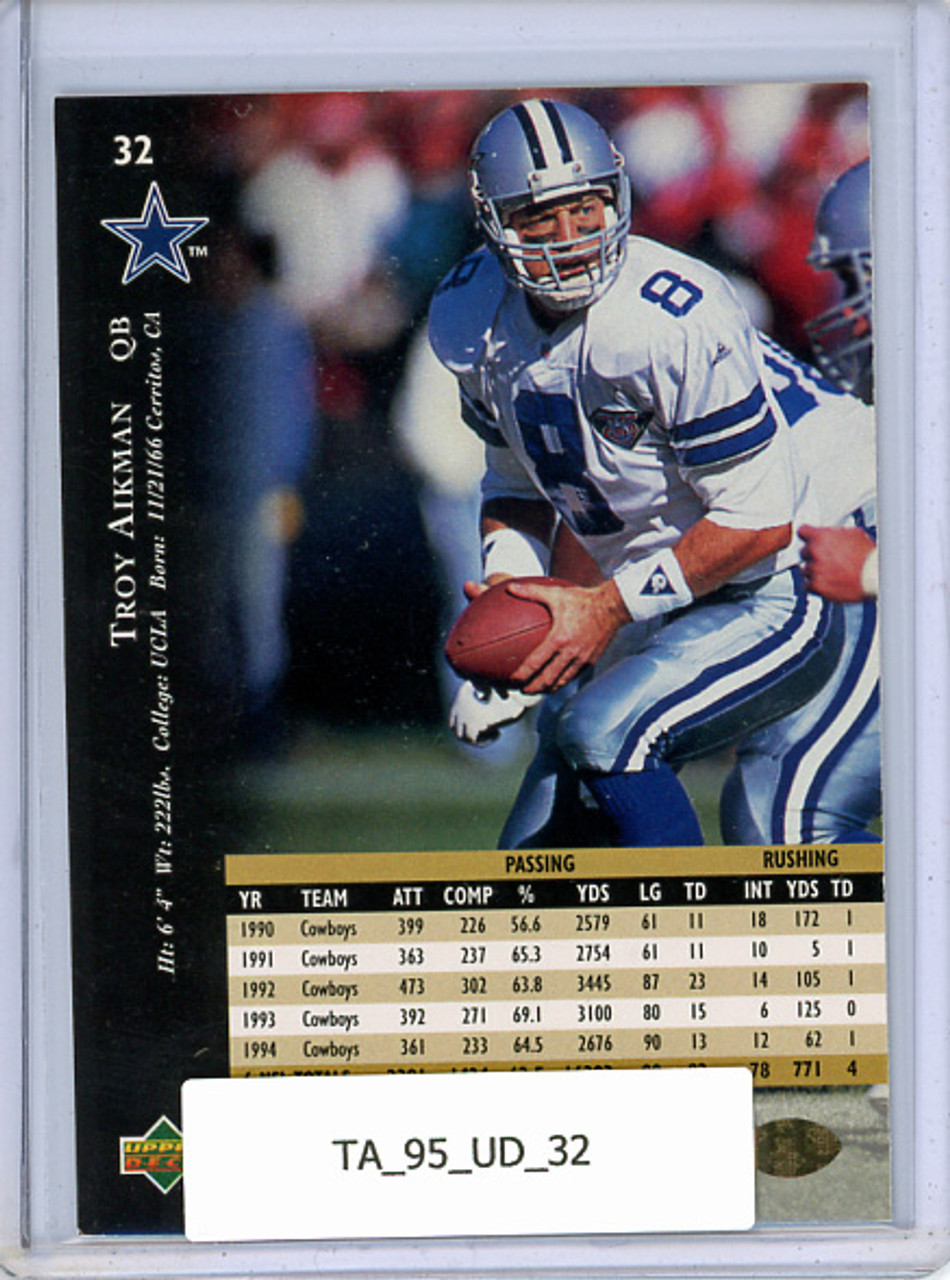 Troy Aikman 1995 Upper Deck #32