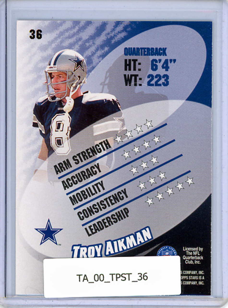 Troy Aikman 2000 Topps Stars #36