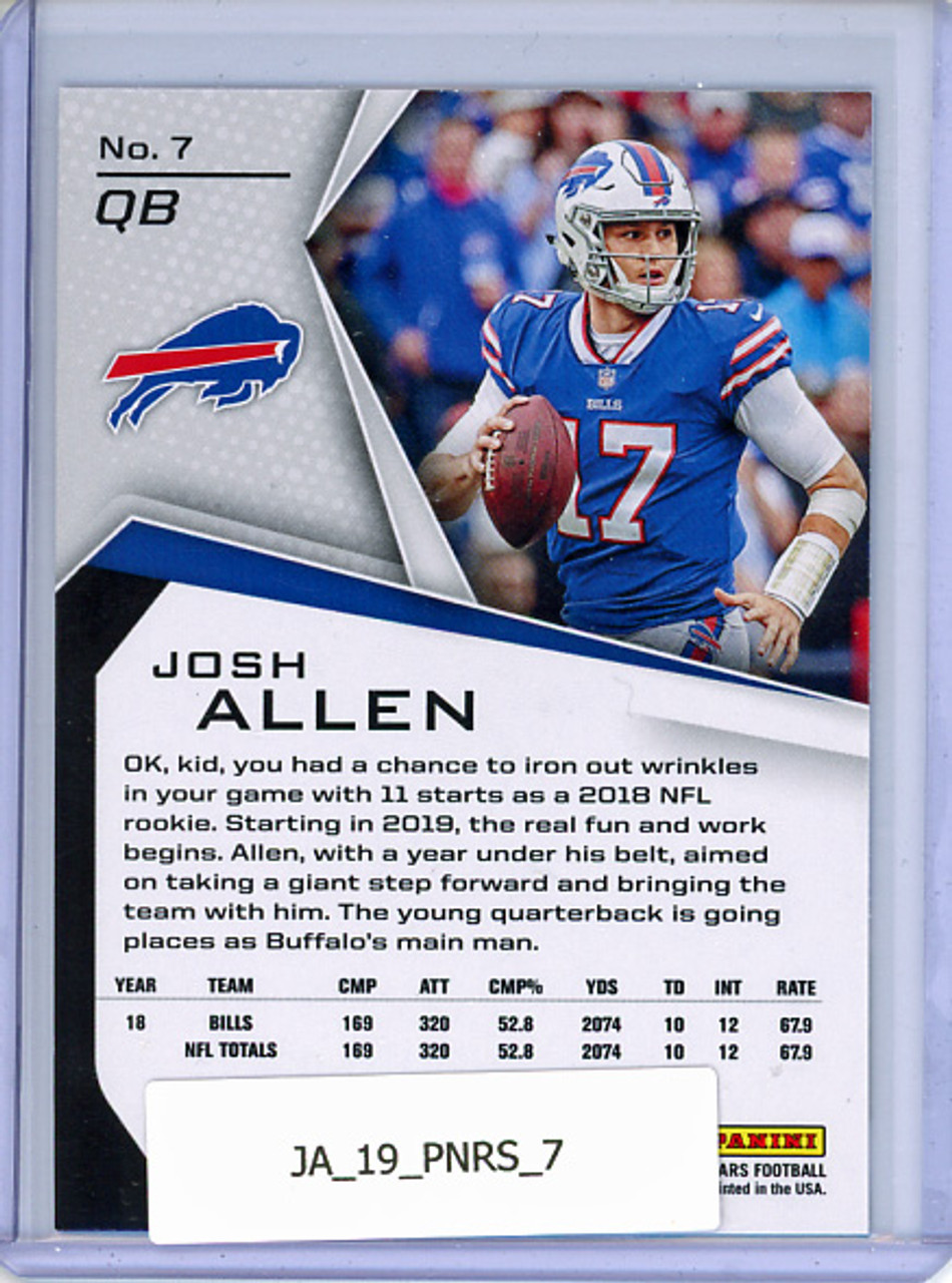 Josh Allen 2019 Rookies & Stars #7