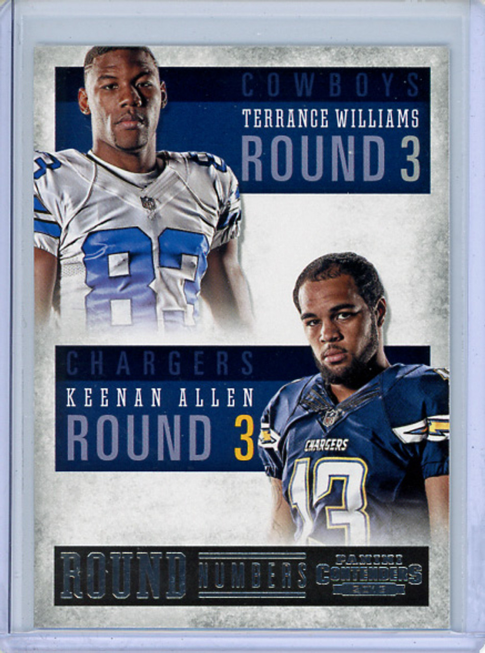 Keenan Allen, Terrance Williams 2013 Contenders, Round Numbers #9 Round 3