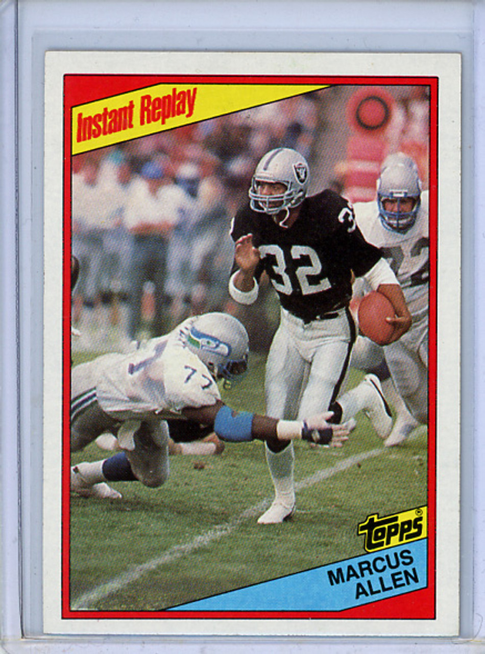 Marcus Allen 1984 Topps #99 Instant Replay