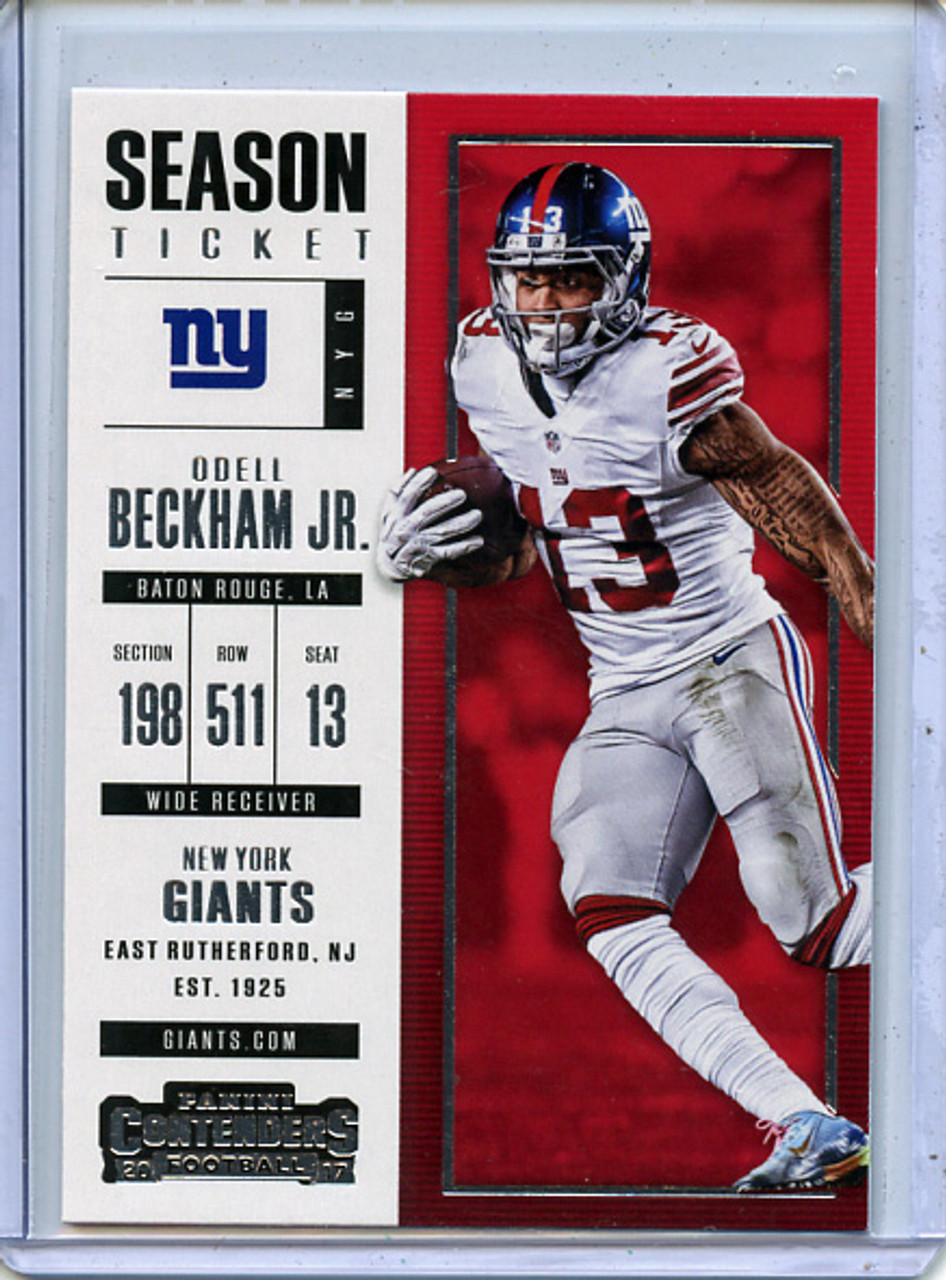 Odell Beckham Jr. 2017 Contenders #81