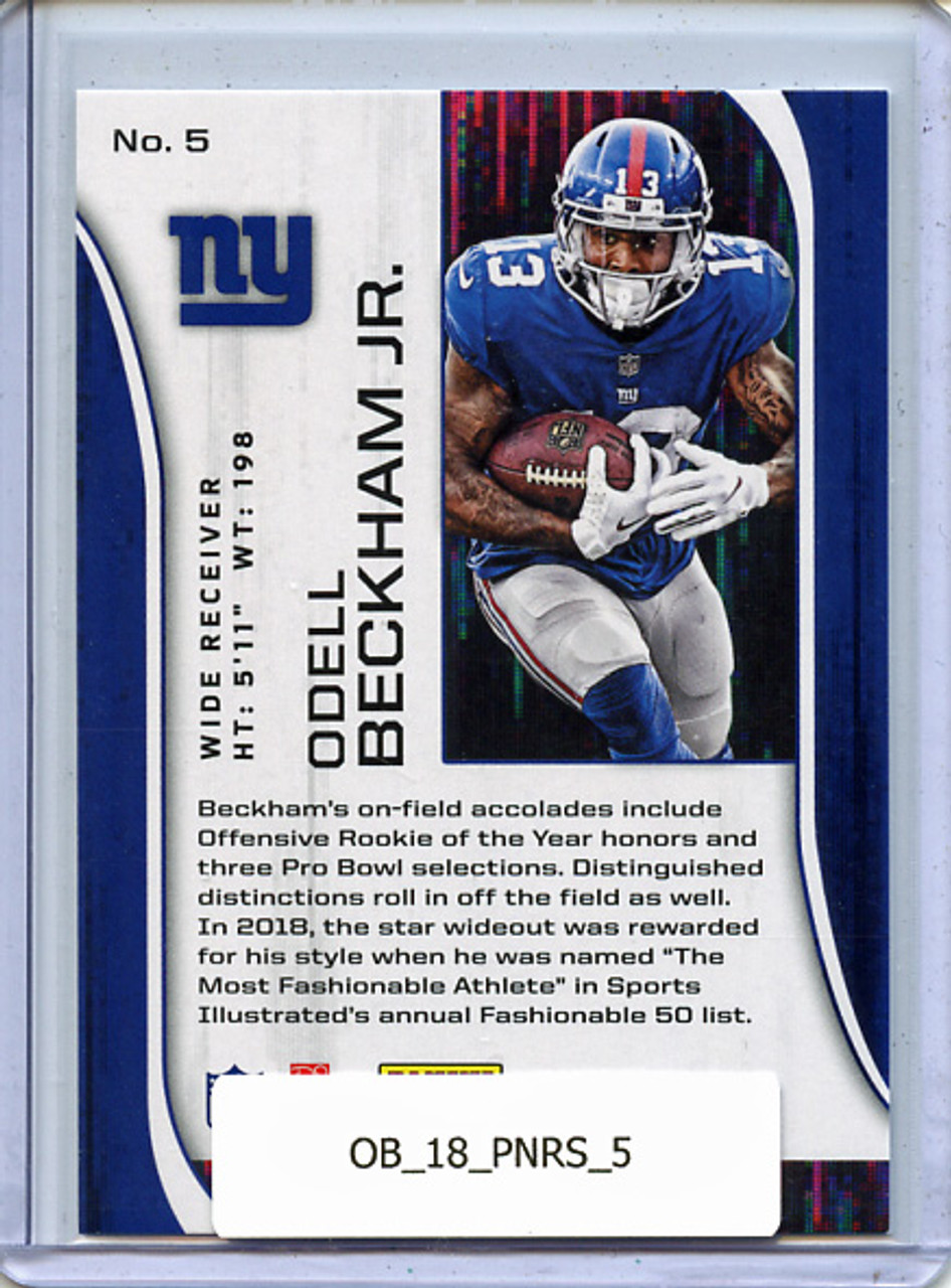 Odell Beckham Jr. 2018 Rookies & Stars #5