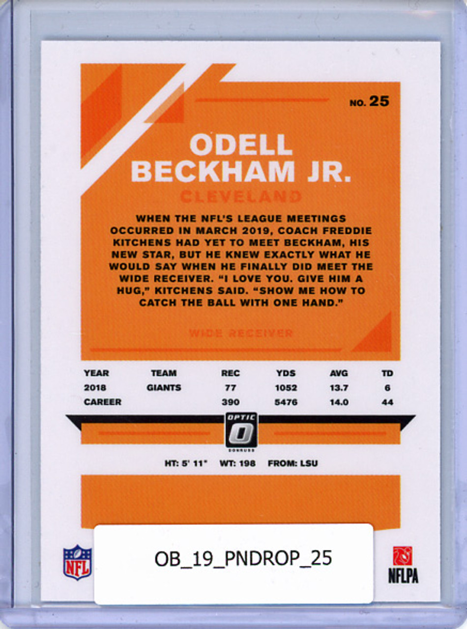 Odell Beckham Jr. 2019 Donruss Optic #25