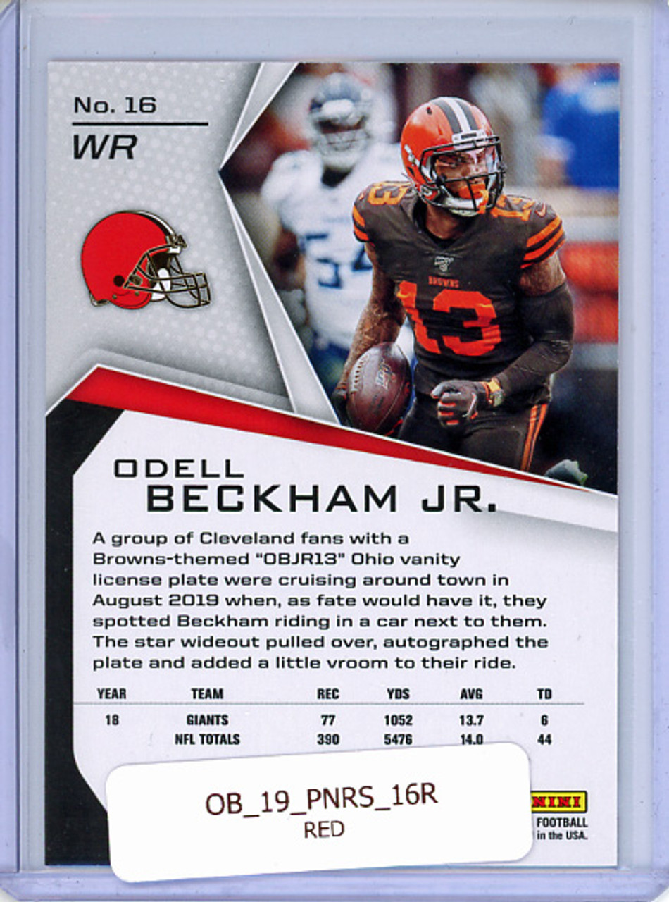 Odell Beckham Jr. 2019 Rookies & Stars #16 Red