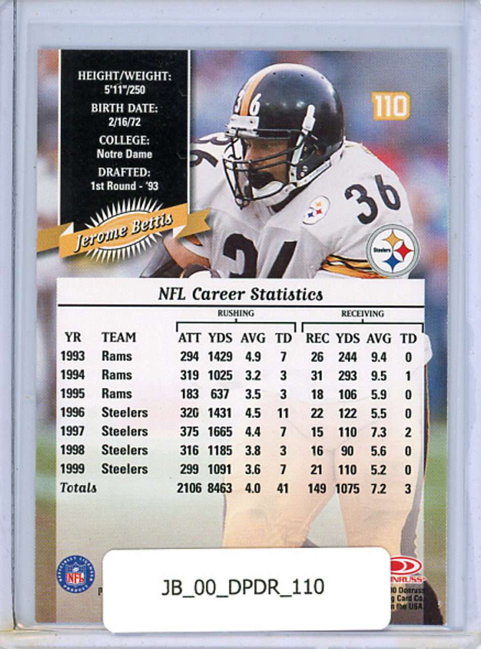 Jerome Bettis 2000 Donruss #110