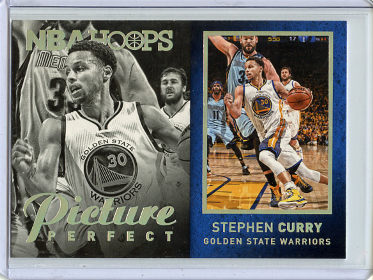 Stephen Curry 2015-16 Hoops, Picture Perfect #11