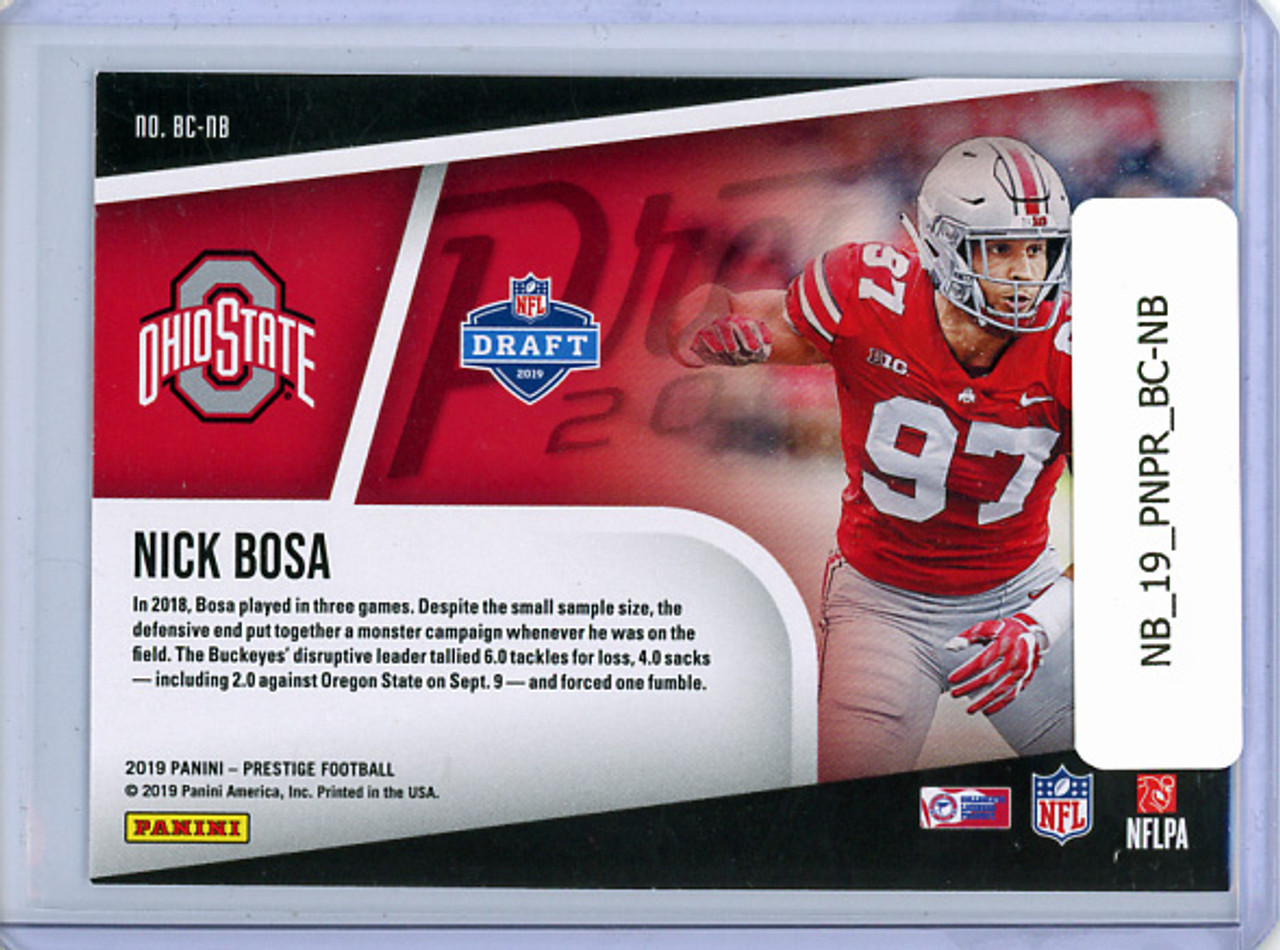 Nick Bosa 2019 Prestige, Blue-Chip Recruits #BC-NB