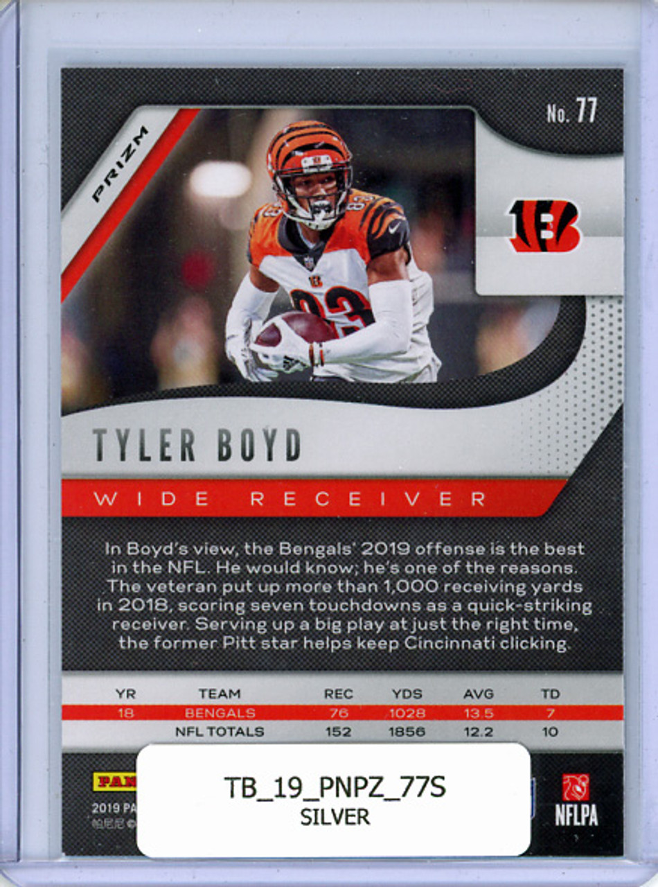 Tyler Boyd 2019 Prizm #77 Silver