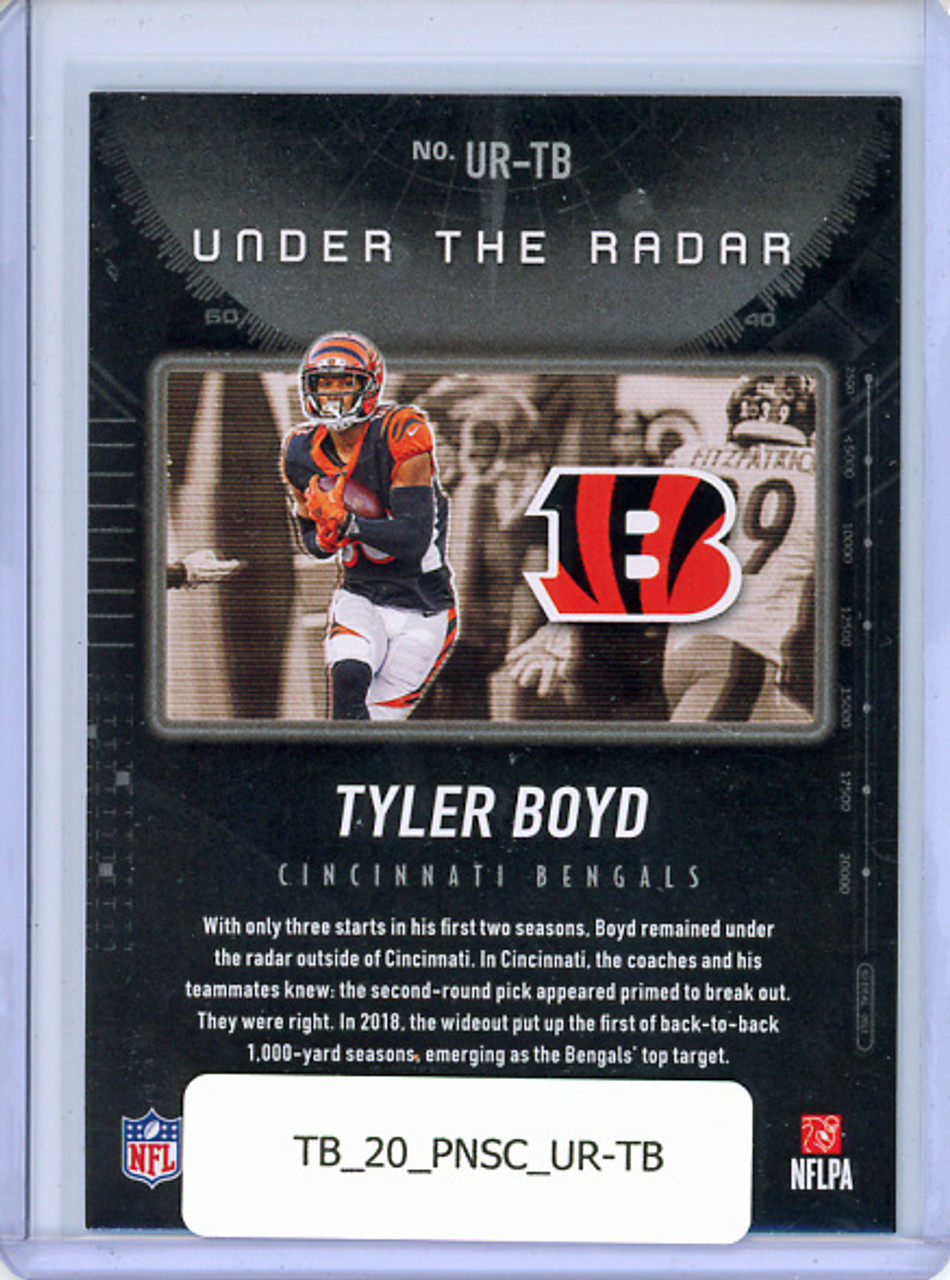 Tyler Boyd 2020 Score, Under the Radar #UR-TB