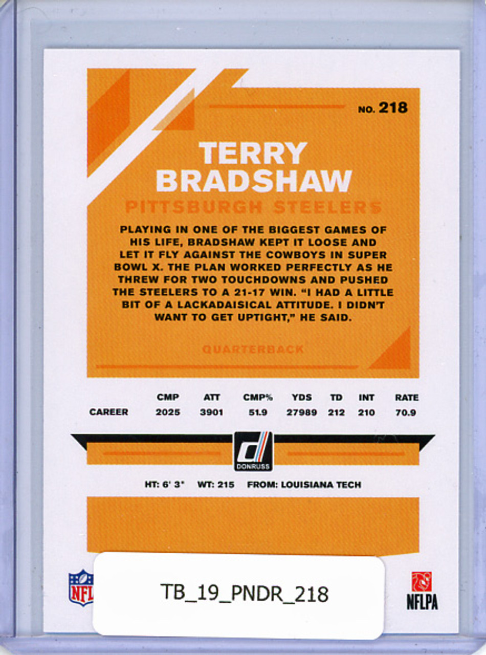 Terry Bradshaw 2019 Donruss #218