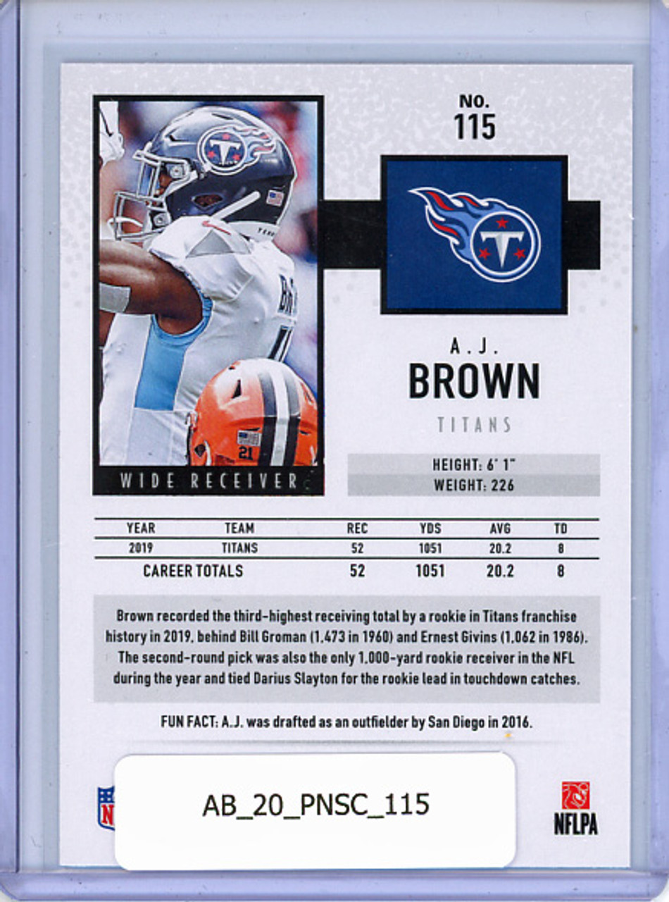 A.J. Brown 2020 Score #115