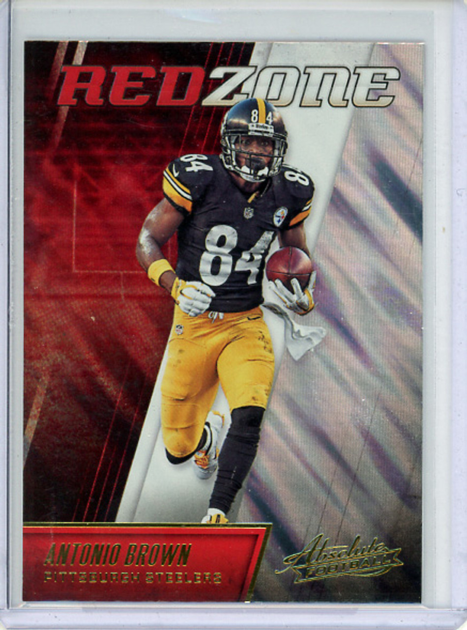Antonio Brown 2016 Absolute, Red Zone #5