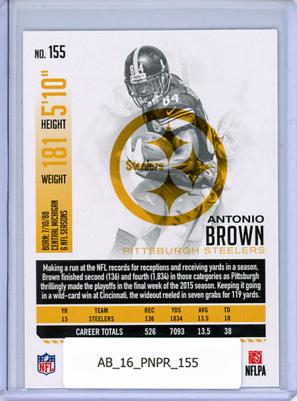 Antonio Brown 2016 Prestige #155
