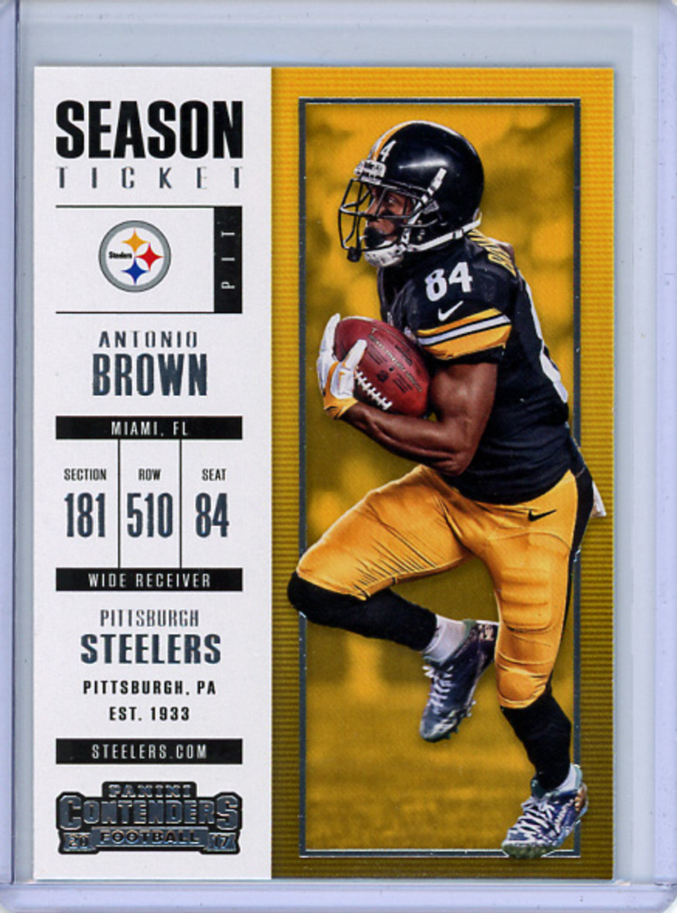 Antonio Brown 2017 Contenders #48