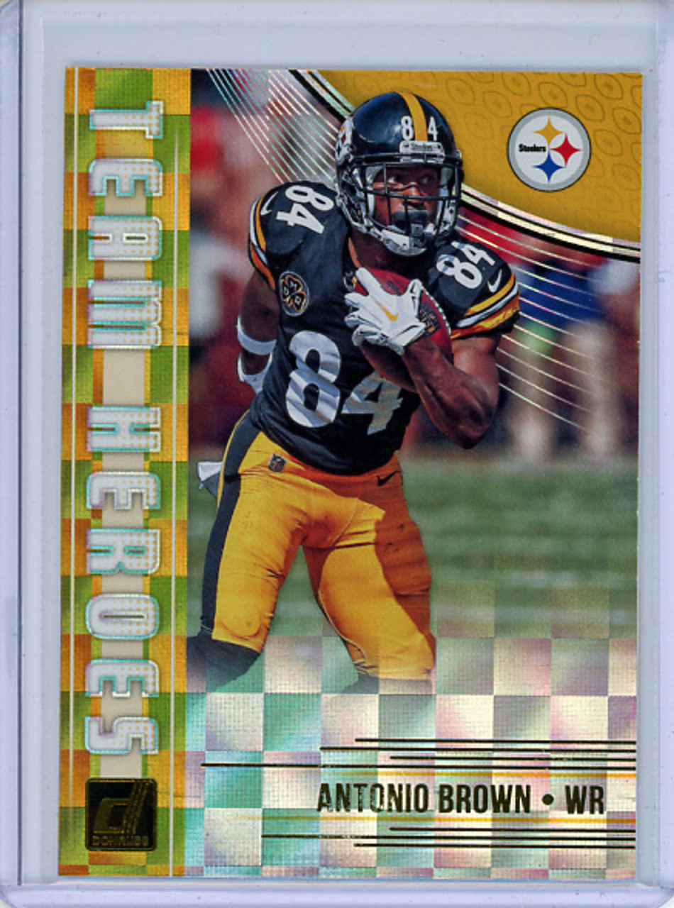 Antonio Brown 2018 Donruss, Team Heroes #TH-2