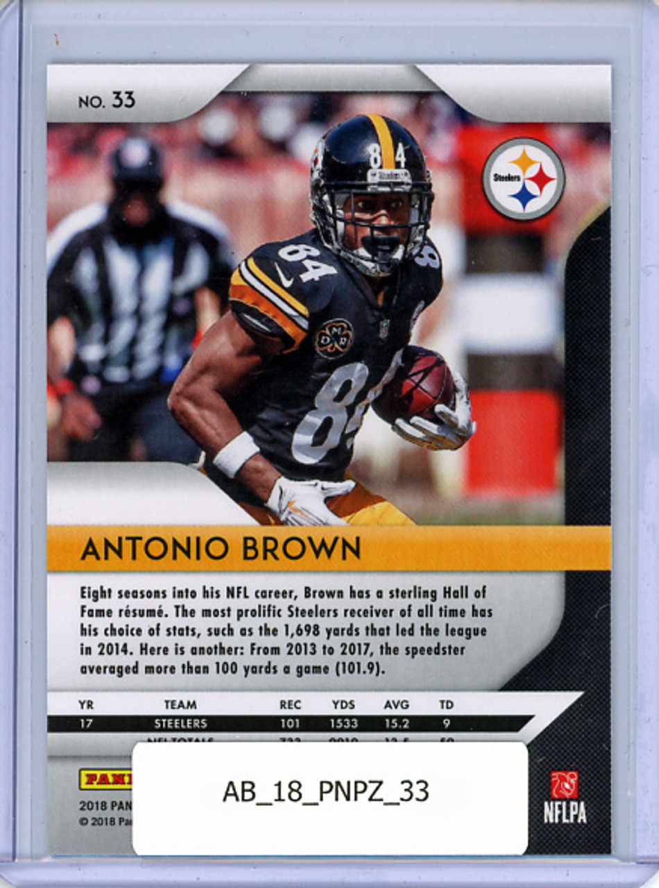 Antonio Brown 2018 Prizm #33