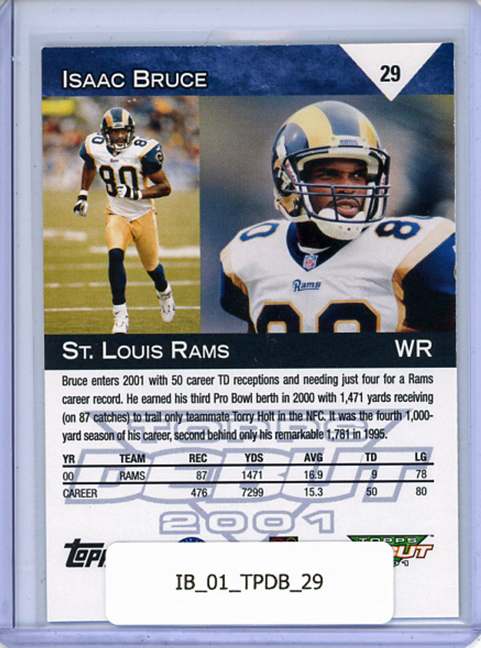 Isaac Bruce 2001 Topps Debut #29