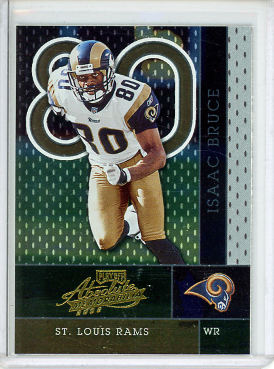 Isaac Bruce 2002 Playoff Absolute #55