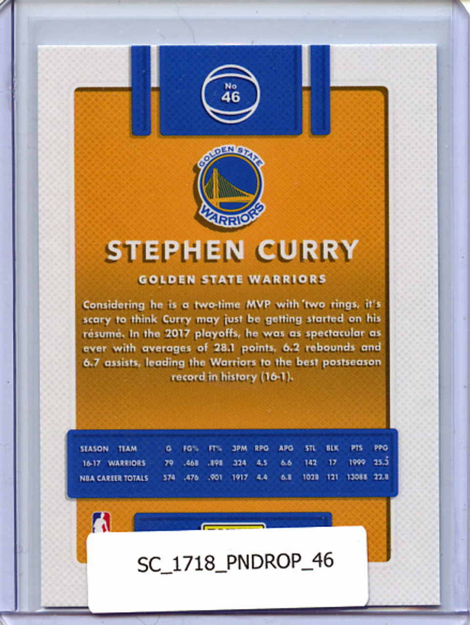 Stephen Curry 2017-18 Donruss Optic #46