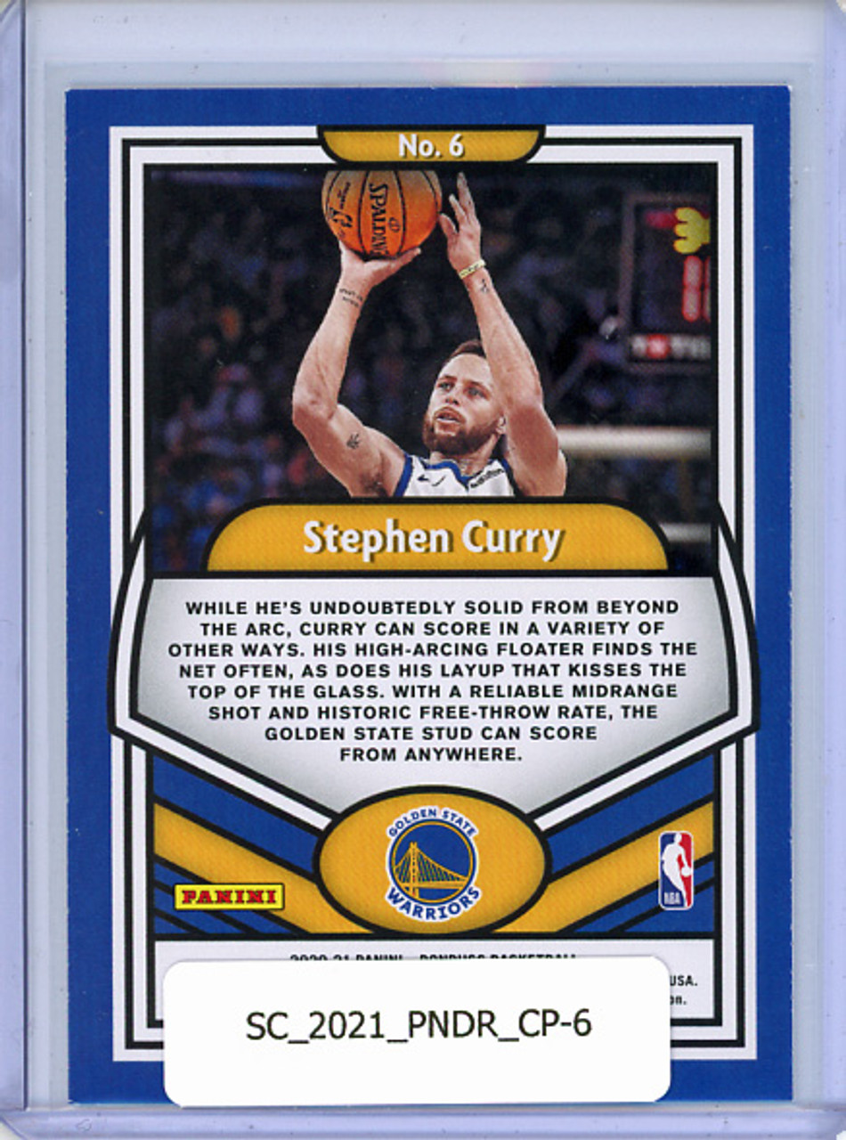 Stephen Curry 2020-21 Donruss, Complete Players #6