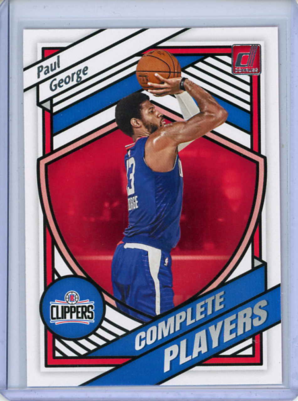 Paul George 2020-21 Donruss, Complete Players #19