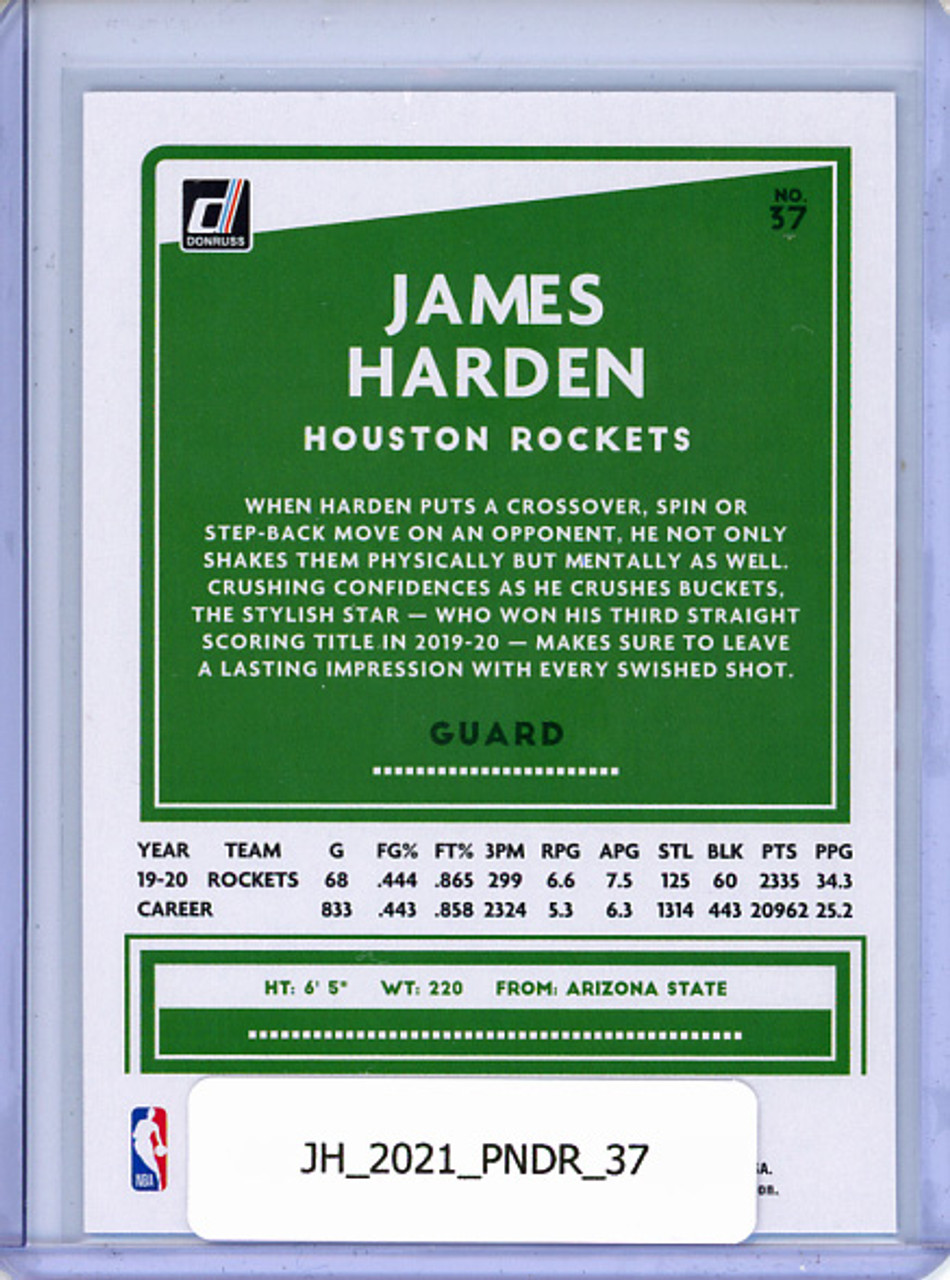 James Harden 2020-21 Donruss #37