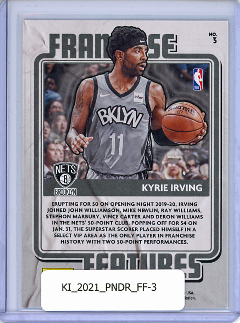Kyrie Irving 2020-21 Donruss, Franchise Features #3