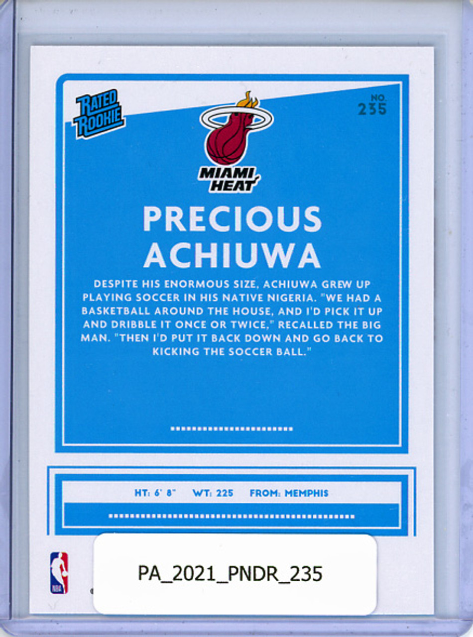 Precious Achiuwa 2020-21 Donruss #235