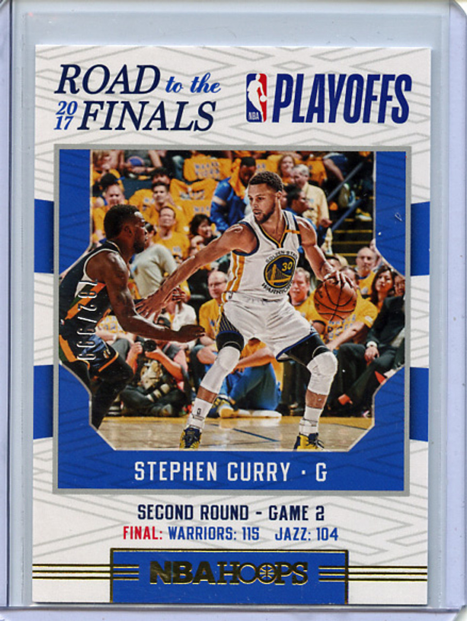 Stephen Curry 2017-18 Hoops, Road to the Finals #57 Second Round (#782/999)