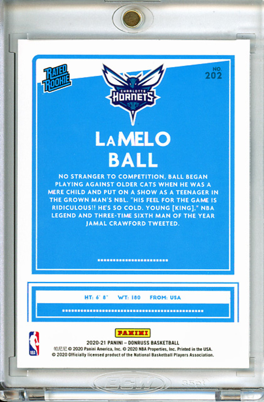 LaMelo Ball 2020-21 Donruss #202 (3)